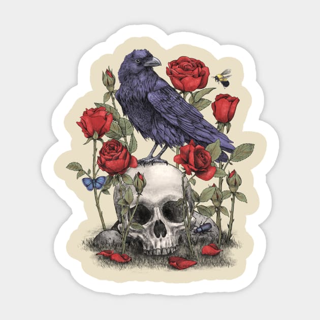 Memento Mori Sticker by Terry Fan